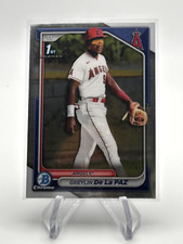 2024 BOWMAN CHROME GREYLIN DE LA PAZ 1ST BOWMAN CHROME RC ANGELS PROSPECT