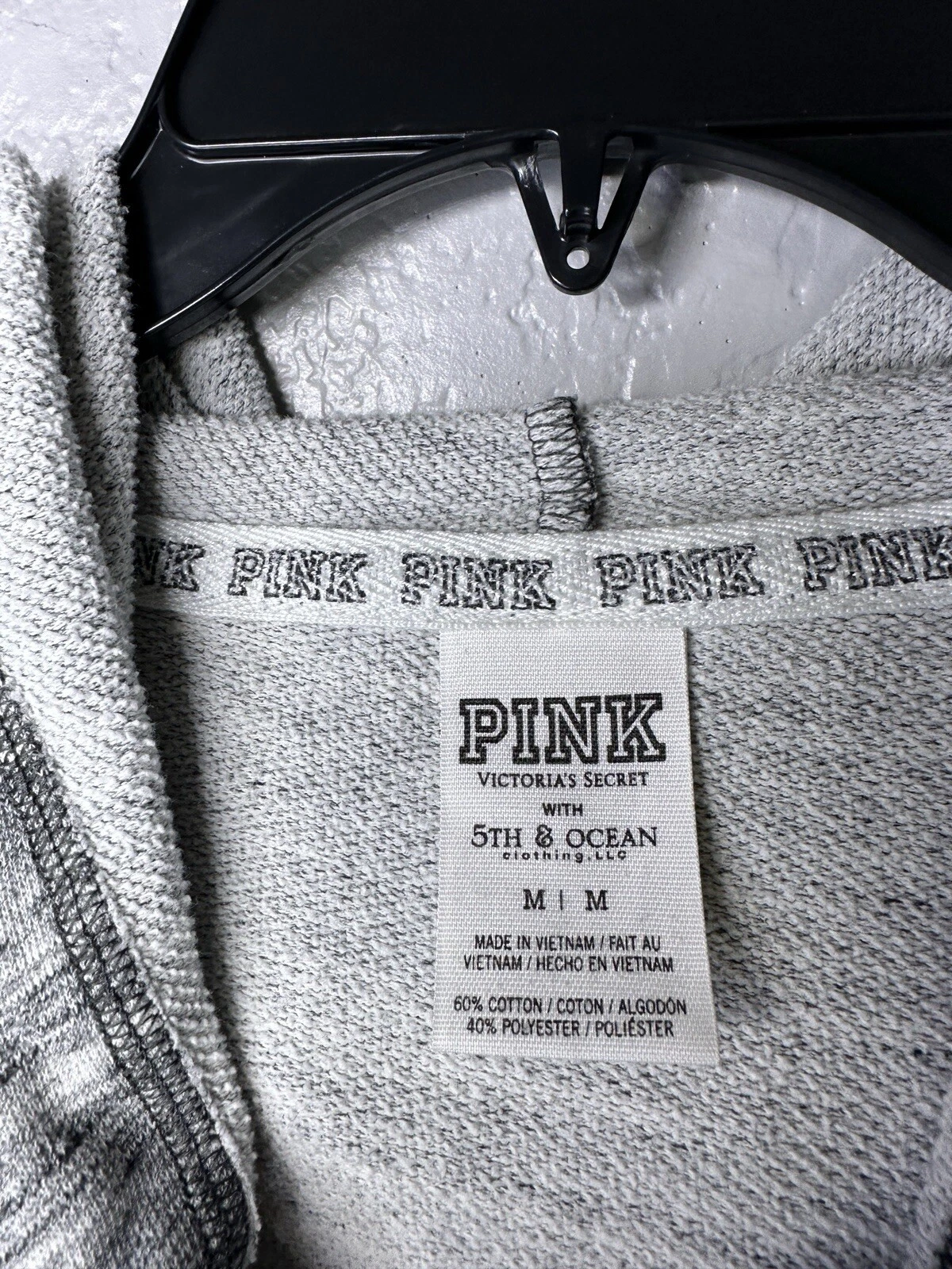 UNDERCOVER Felpa ROSA con cappuccio donna media Texas A&M TAMU Aggies 5th & Ocean Victoria's Secret