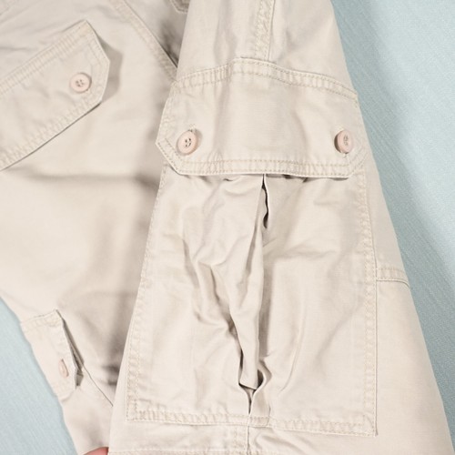 Wrangler Cargo Shorts Mens W32 Brown Basic Combat Zip Pockets Utility Safari - Picture 14 of 23