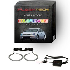 Dream Color Chasing Dynamic Led Halo Kit For 2003-2007 Honda Accord Headlights