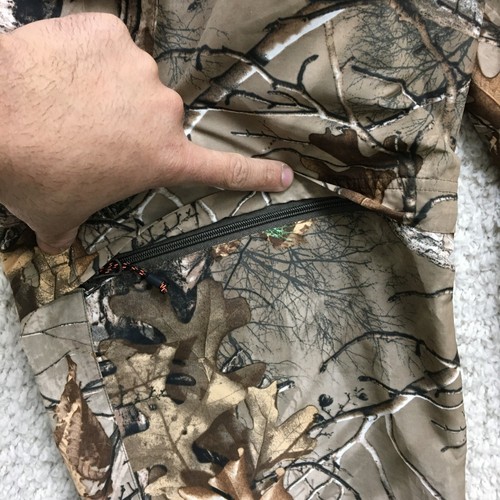 Game Winner Convertible Pants 2XL Brown Realtree Camo Cargo Hunting Outdoor Mens - Picture 6 of 12