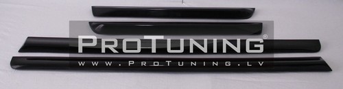 Molduras / tiras / molduras laterales de puerta ancha S4 para Audi A4 B6 + B7 - Foto 5 di 12