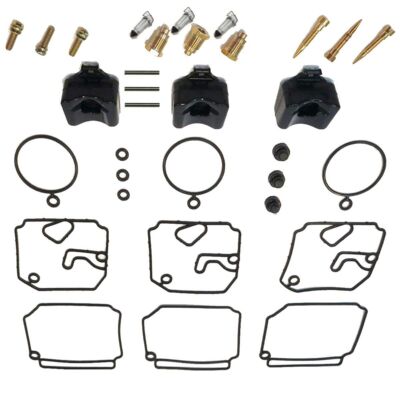 For Yamaha Outboard New Carb Carburetor Repair Kit 6H4-W0093-03-00 40hp, 50hp