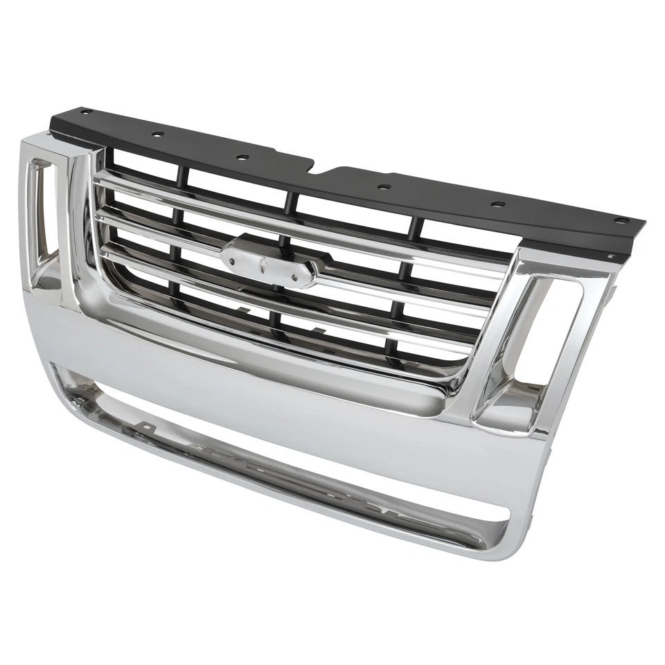 For Ford Explorer 2006-2010 Sport Trac 2007-2010 8L2Z8200CA Front Chrome Grille - Image 2 of 4