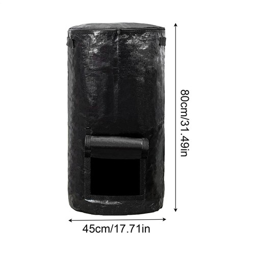 Multifunctional Garden Waste Bag 34 Gallon Refuse Strong Sack Grass Leaves Bag - Picture 2 of 10