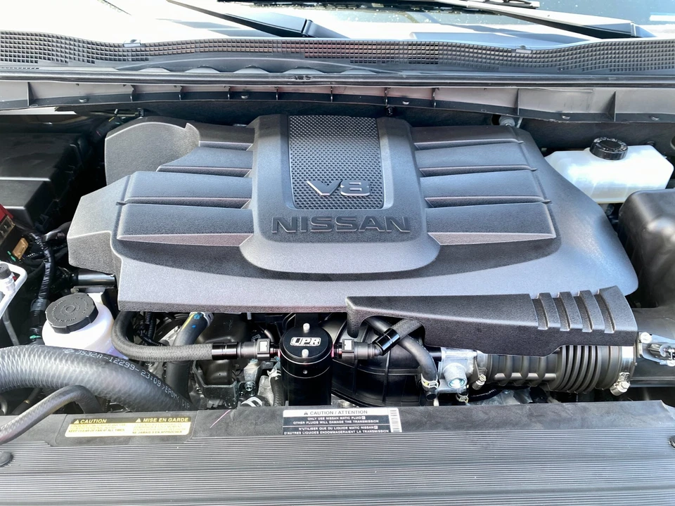 UPR Oil Separator Compatible w Nissan 16-23 Titan 5.6 Free UPR Braided Hose - Image 4 of 4