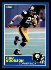 1989 Score #78 Rod Woodson Rookie RC