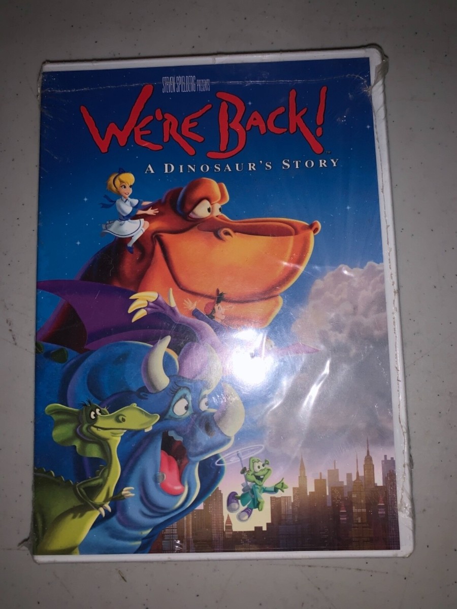 Shelf179 DVD NEW~ We're back a dinosaur story | eBay