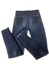 Hudson 27 Barbara High Waist Skinny Blue Normcore Made in USA Vintage Jeans