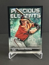2023 Topps Bowman Platinum Baseball Jackson Holliday Precious Elements Orioles