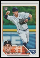 2023 Topps Ryan Kreidler Detroit Tigers