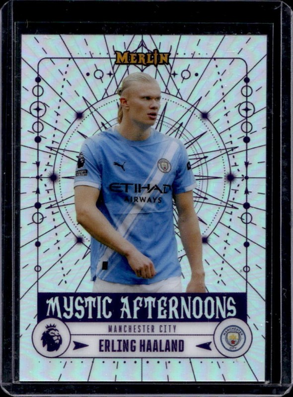 2026 Topps Merlin Premier League Erling Haaland Mystic Afternoons #MA-13
