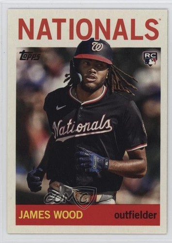 2025 Topps Archives #64b James Wood | Baseball Card