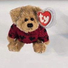 TY Bearkhardt Bear Retired Vintage 1993 Attic Treasures Collection Tags