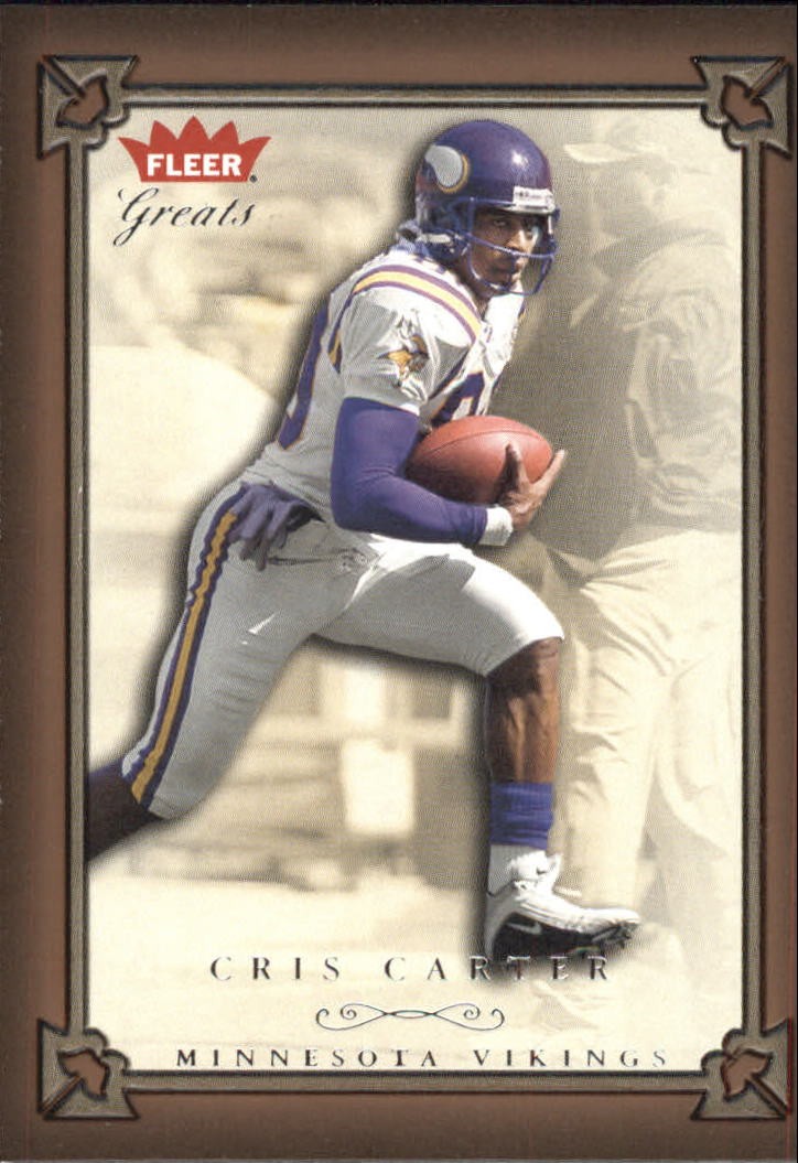 Cris Carter cards (1990-2024) Vikings Eagles - You Choose