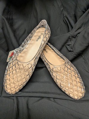 Heva Clear Jellies Size 10 Women's Clear Jelly Shoes Brand New