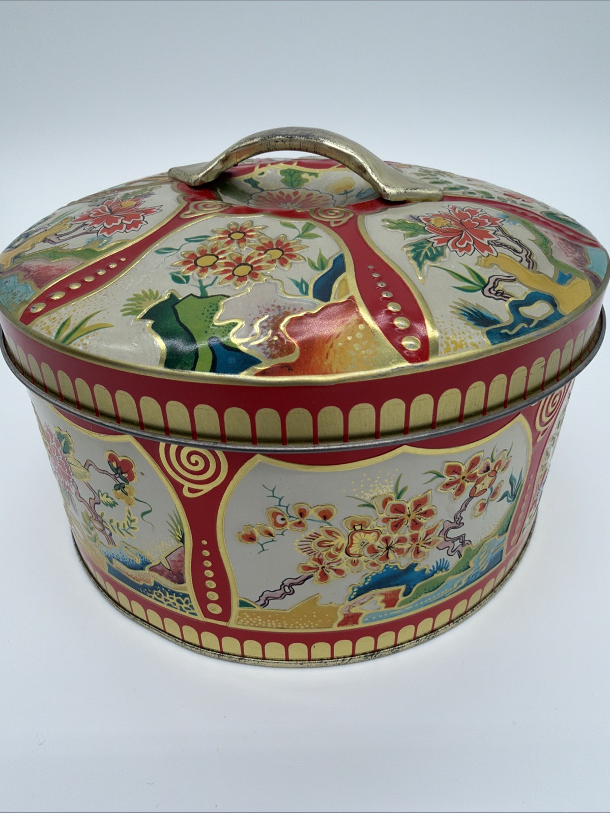 Gray Dunn Biscuit Collectors Tin Sewing Kit Button Box Product Of Scotland
