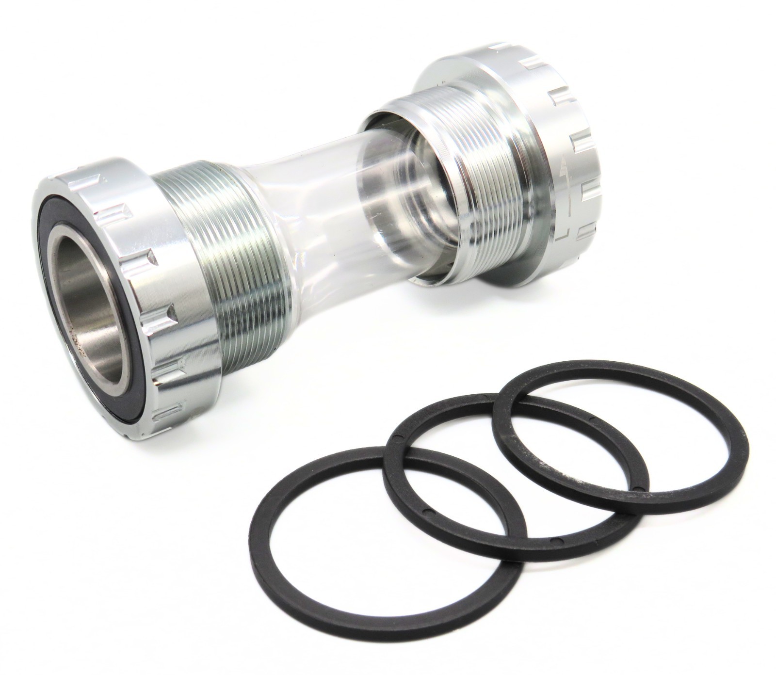Oxford Bottom Bracket Hollowtech II External 68/73mm Threaded Silver