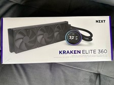 NZXT Kraken Elite 360 3x120mm AiO CPU-Flüssigkeitskühler - Matt Schwarz
