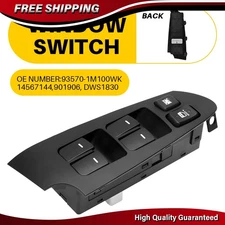 Front Left Driver Side Master Window Switch Assembly For 2010-2013 Kia Forte
