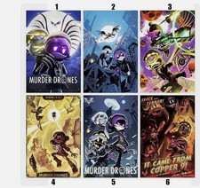Murder Drones Uzi Character Poster Sci Fi Anime Wall Art Print