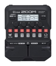 Zoom G1 FOUR Guitar Multi-Effects Processor Pedal, With 60 Built-in effects,...