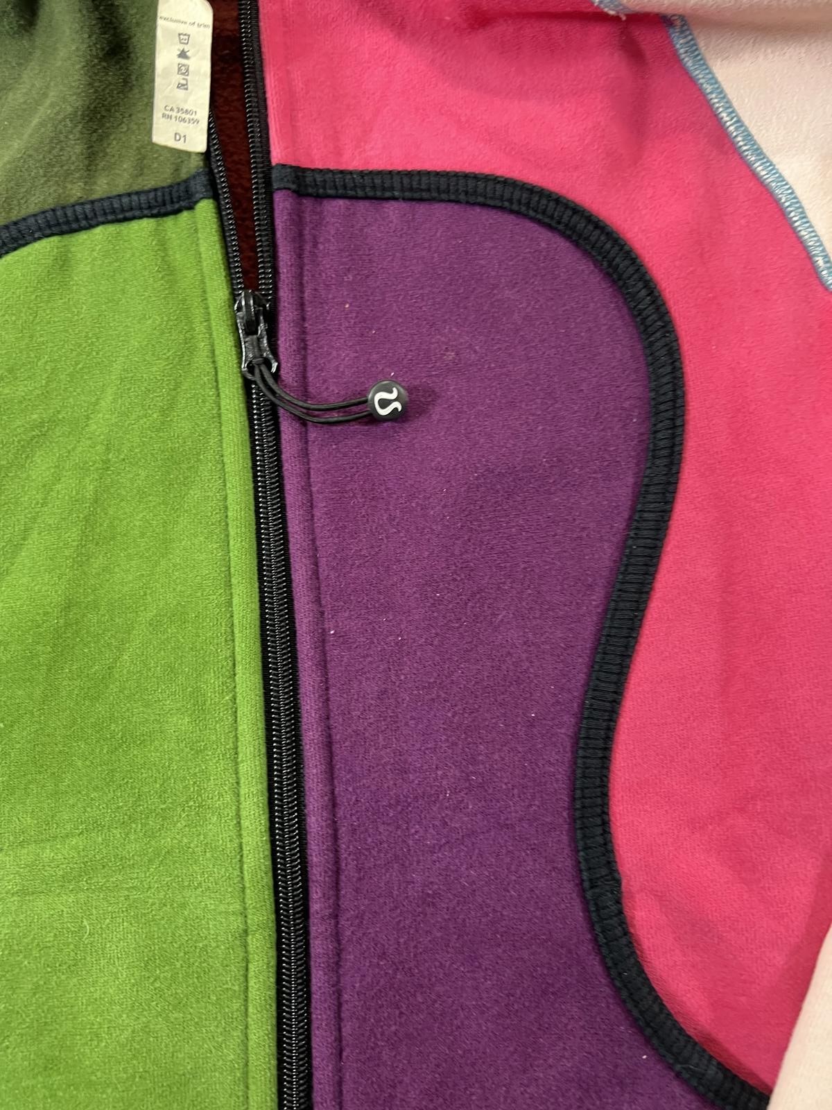 Lululemon Multicolor Patchwork Zip-Up Hoodie - image 5