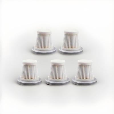 5pcs Replacement Cleaner Filters - Durable, Washable, Reuse for Handheld Vacuum