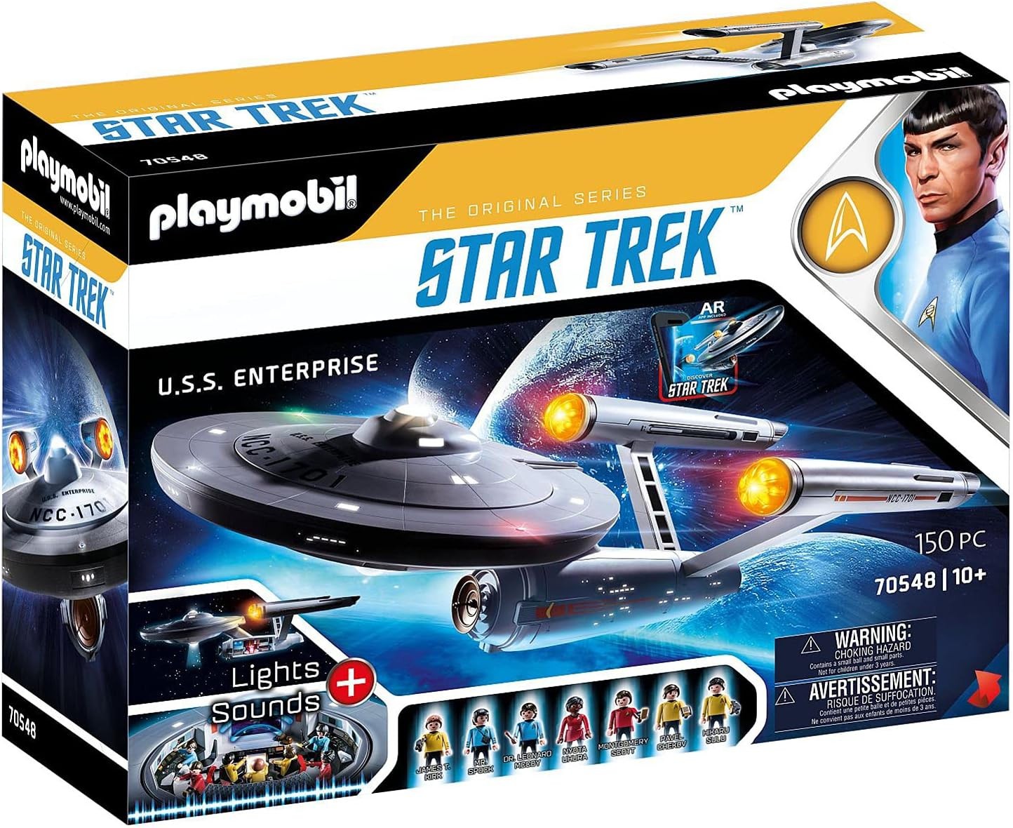 Playmobil 70548 Star Trek - EE. UU. Enterprise NCC-1701 *NUEVO*