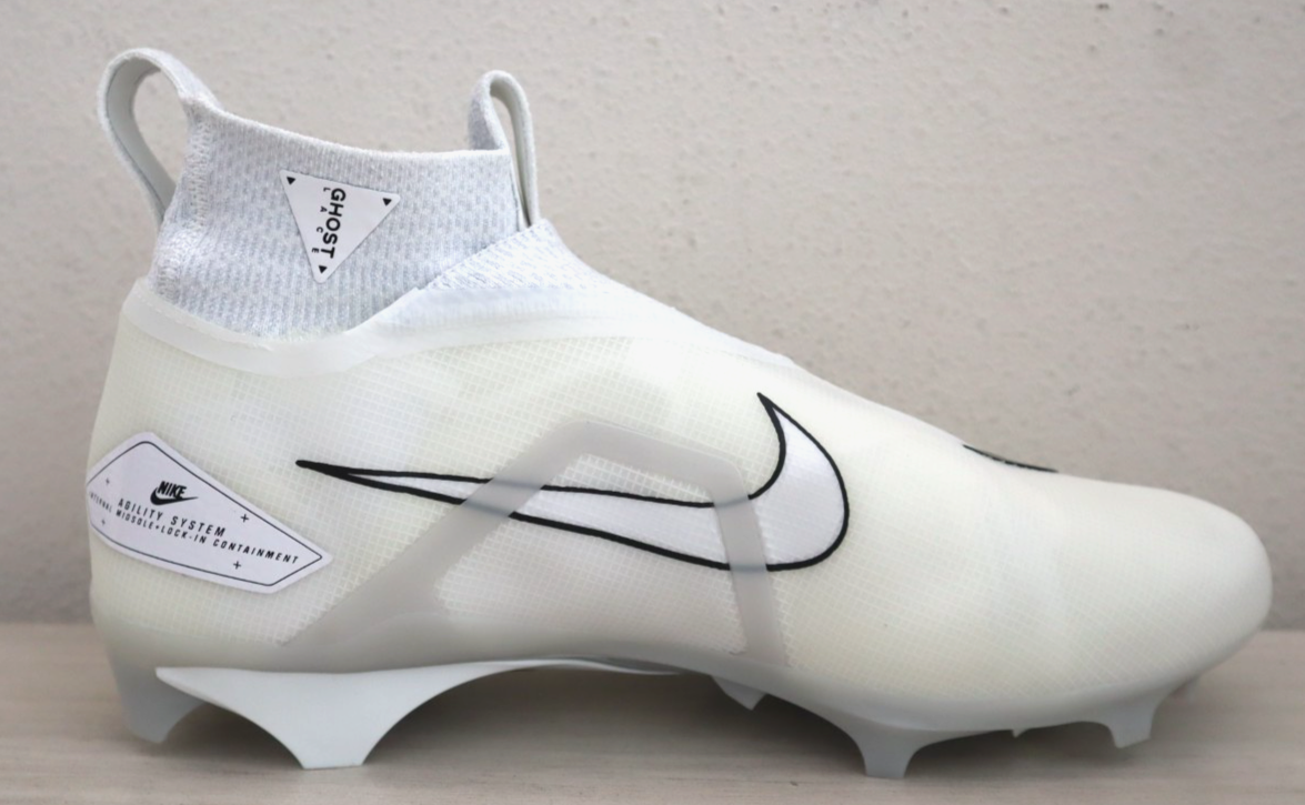 Nike Alpha Menace Elite Pure Platinum Football Cleats DM1792-109 Men Sz 13.5 NEW Nike Alpha Menace Elite Football Cleat Men main image 4