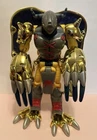 Vintage 1999 Bandai Digimon Limited Edition Gold WarGreymon Agumon Digivolve