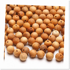 400pcs Natural Wooden Beads for Jewelry Making