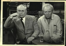 1979 Press Photo Martin Balsam & Carroll O'Connor star in Archie Bunker's Place