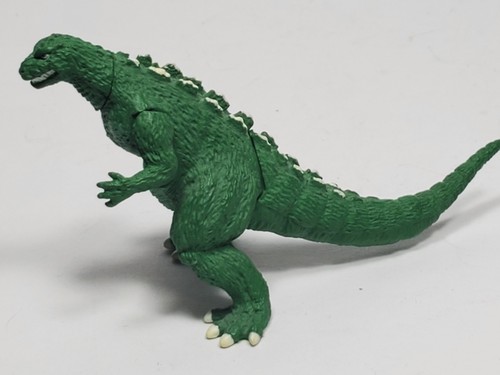 Godzilla HG Series #4 1998 2,5" Green Godzilla Monster Figura Gashapon b7 - Imagen 3 de 4