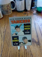 1970 Topps - 1970 Rookie Stars Thurman Munson, Dave McDonald #189 (RC)