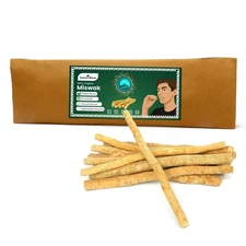 Pack-3 Natural Traditional Miswak (Sewak) Peelu Chewing Stick Toothbrush Teeth
