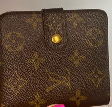 Vintage Louis Vuitton Monogram Compact Zip Wallet 2003 Collection