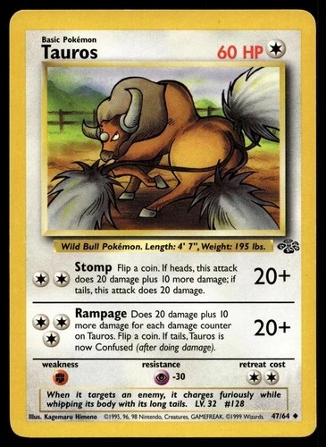 1999 Pokemon Jungle Set: Choose Your Card!