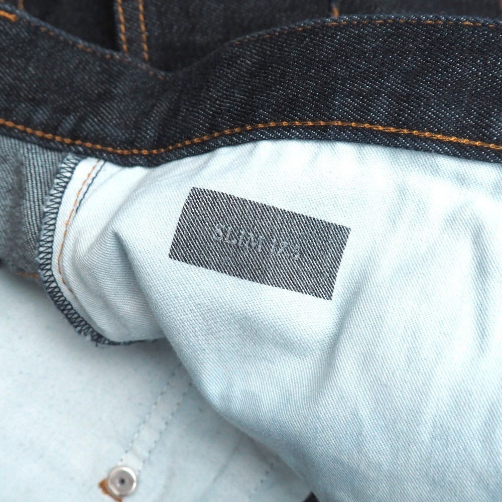 DIOR HOMME Denim pants Size 30 SLIM17.5 Indigo Made in Italy Branded clothin... thumbnail 9