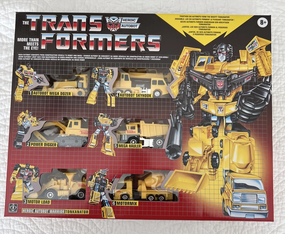Transformers Hasbro Heroic Autobot Warrior Tonkanator (G1 Devastator) NEW SEALED - Image 2 of 4