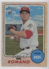 2017 Topps Heritage High Number Chrome Refractor 340/568 Sal Romano #THC-622 hv1