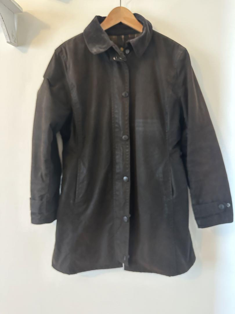 vintage Barbour NEWMARKET wax coated
