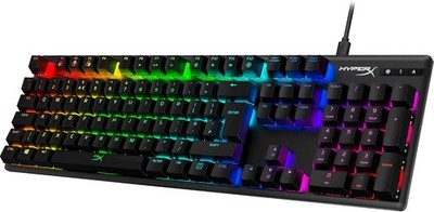 HYPERX ALLOY ORIGINS RGB GAMING MECHANISCHE TASTATUR UK LAYOUT ROTE SCHALTER BESTE
