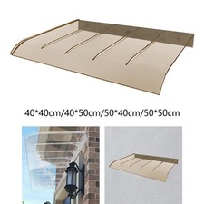 Window Awning Door Canopy Rain Shelter Cover for Balcony Outside Front Door