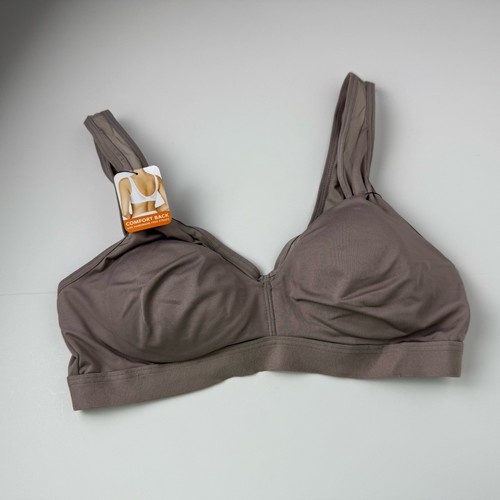 Warner's Comfort Back Soft Cup Bra Taupe Sz S NWT RM3451T Seam free Cups T Shirt