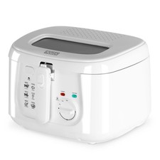LIVIVO Deep Fat Fryer 2.5L White Electric Chip Fryer Non Stick Easy Clean