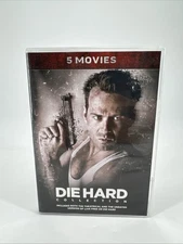 Die Hard Collection (5 Movies) DVD Bruce Willis Action Movie Series Great Shape!