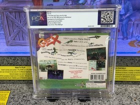 1995 Gex Sony PlayStation PS1 PSX Graded PSA 9.8 A+ Sealed Crystal Dynamics