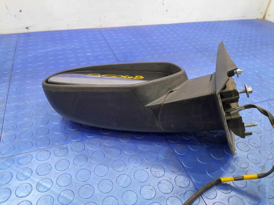 Espejo retrovisor eléctrico izquierdo del conductor moldeado negro OEM 07-13 Chevy Silverado 1500 Foto 3 de 4