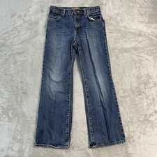 Old Navy Youth Girls Boot Cut Jeans 16 28x28 Regular Blue Medium Wash Y2K